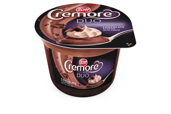 Zott Cremore Duo čokoládový | 190 g