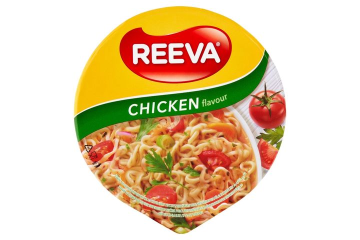 Reeva csirkehús ízű instant tésztaleves szárított zöldségekkel 75 g