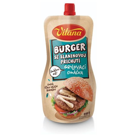 Vitana Burger se slaninovou příchutí grilovací omáčka | 220 g