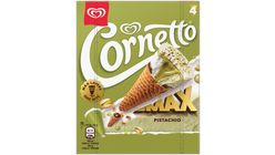 Cornetto Max pisztácia ízű jégkrém 4 x 360 ml