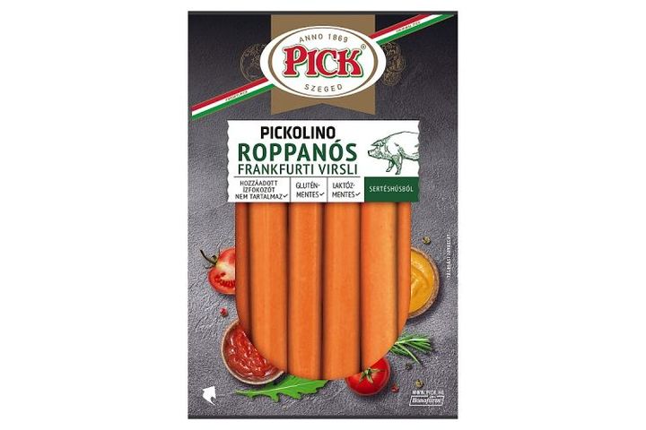 PICK Pickolino roppanós frankfurti virsli sertéshúsból 300 g
