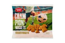 Master Good Chicken Champion Nuggets gyorsfagyasztott formázott csirke mellhús 500 g