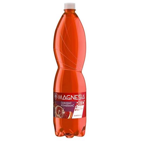 Magnesia Red Mineral water red orange gently sparkling PET | 1.5 l