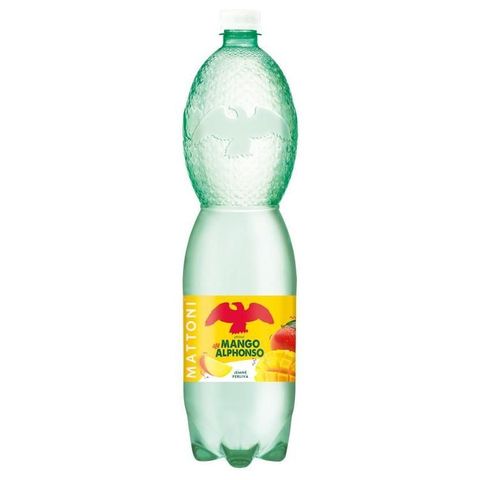 Mattoni Minerální voda mango alphonso jemně perlivá PET | 1,5 l