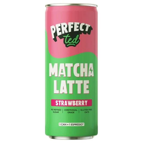 PerfectTed Matcha Latte Strawberry | 250 ml