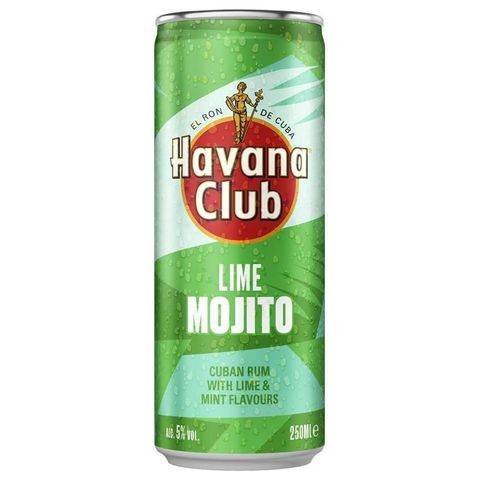 Havana Club Rum & Lime Mojito 5% plech | 250 ml