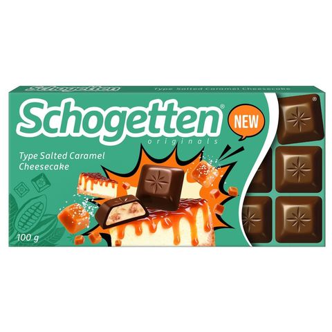 Schogetten Cheesecake slaný karamel | 100 g