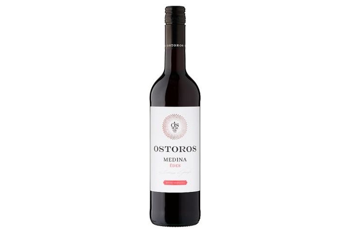 Ostorosbor Felső-Magyarországi Medina édes vörösbor 10,5% 750 ml