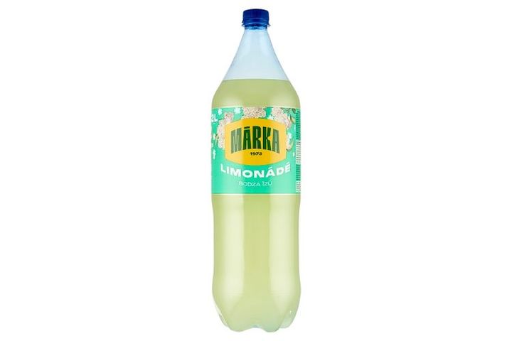 Márka Lemonade Elderflower Flavoured Carbonated Soft Drink with Sugar 2 l