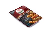 Sajtos grillkolbász füstölt-főtt, védőgázos csomagolásban 240 g