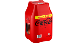 Coca-Cola Läskedryck Zero 1,5l 4-p