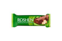 Roshen tejcsokoládé szelet földimogyorós töltelékkel 29 g