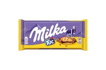 Milka Tuc Alpine Milk Chocolate with Salted Cracker 87 g