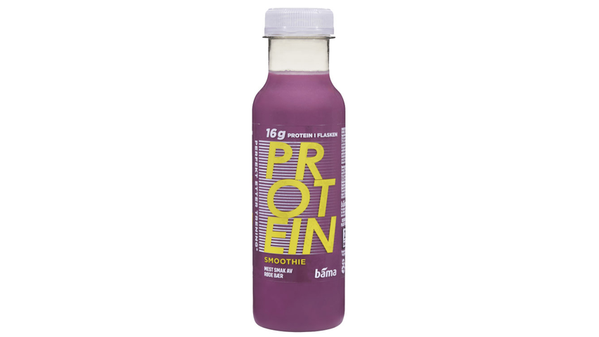 Bama Protein Smoothie Røde Bær | 330ml