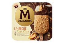 Magnum grapefruit ízű jégkrém a közepén őszibarackos jégkrémmel, őszibarack ízű bevonóban 270 ml