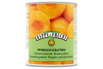 Happy Frucht hámozott, felezett őszibarack befőtt 820 g
