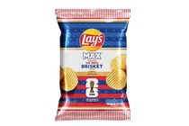 LAY'S WAVY BBQ BEEF BRISKET BBQ marha ízesítésű burgonyachips 120 g