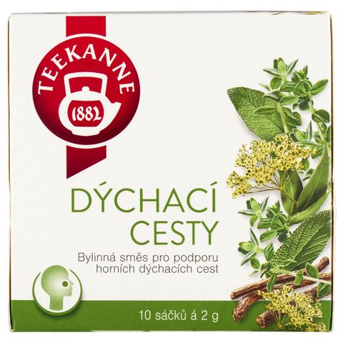 Teekanne Dýchací cesty bylinná směs | 10 x 2 g