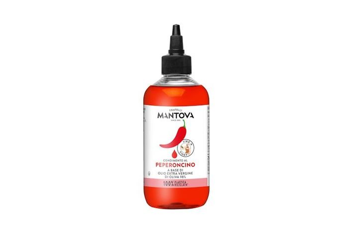 Mantova chili ízesítésű extra szűz olivaolaj csavaros adagolókupakkal 250 ml