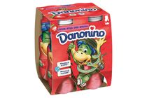 Danone Danonino zsírszegény epres joghurtital kalciummal és D3-vitaminnal 4 x 100 g (400 g)
