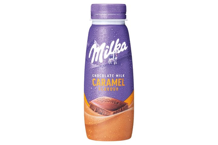 Milka UHT csokoládéital Milka csokoládéval, zsírszegény kakaóporral és karamell ízesítéssel 250 ml