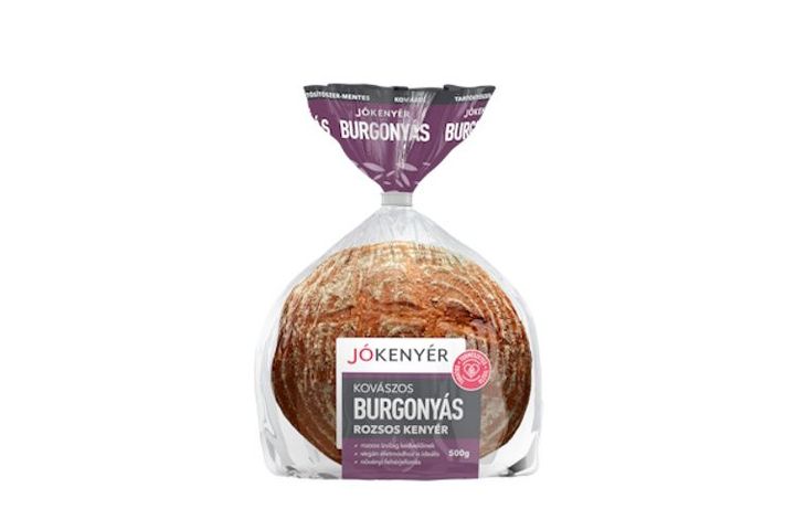 Jókenyér Burgonyás rozsos kenyér 500 g (szeletelt csomagolt)