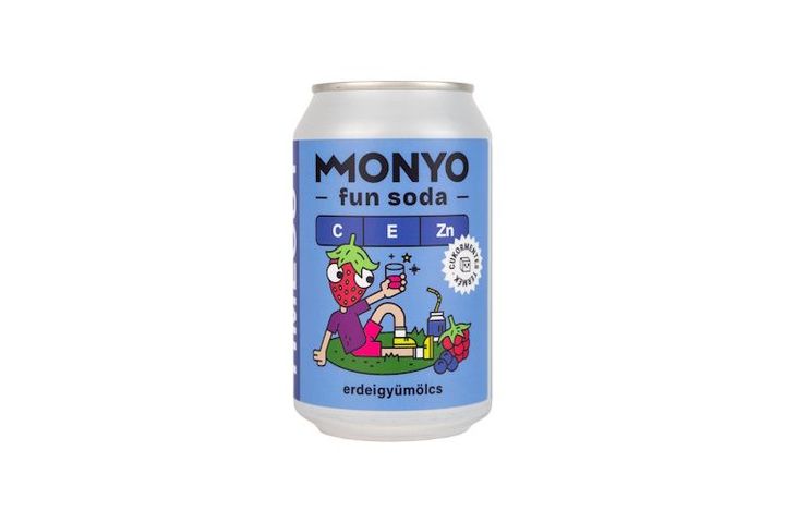 MONYO Timeout Erdei Gyümölcsös Fun Soda 0,33 l