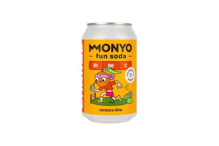 MONYO Charge Orange-Lime Fun Soda 0,33 l