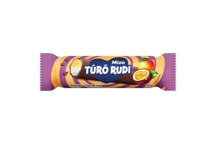 Mizo Túró Rudi mangós-maracujás túródesszert kakaós bevonattal 45 g