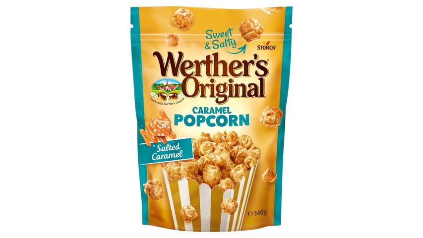 Werther's Original Salted Caramel karamelový popcorn | 140 g