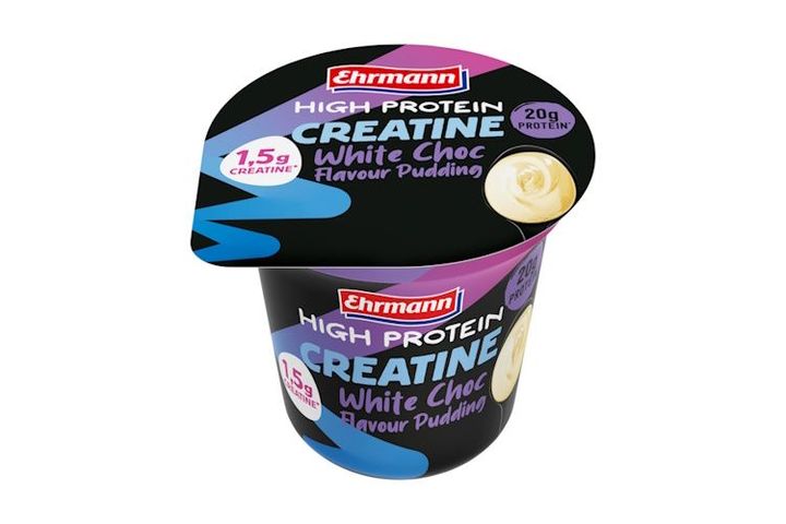 Ehrmann High Protein Creatine White Choc Flavor Pudding | 230 g