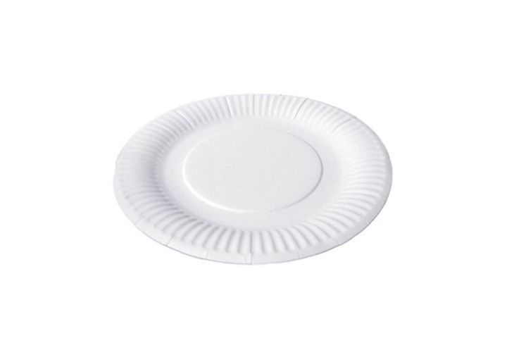 Huhtamaki paper plate 23 cm, 50 pcs