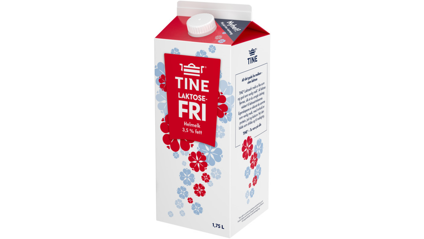 Tine Laktosefri Helmelk 3.5% | 1.75l