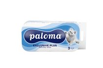Paloma Exclusive Plus toalettpapír 3 rétegű 8 tekercs