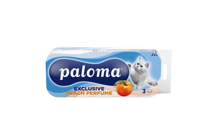 Paloma Exclusive Comfort Peach toalettpapír 3 rétegű 10 tekercs