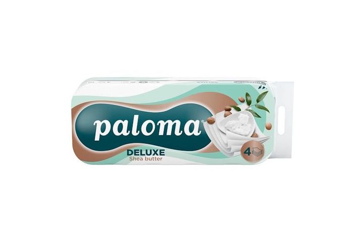 Paloma Deluxe Sensitive toalettpapír 4 rétegű 10 tekercs