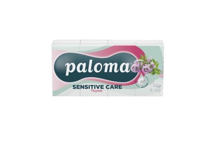 Paloma Sensitive tissues, 4-ply, 8x9 pcs