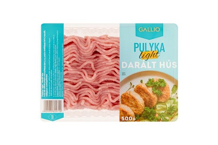 Gallio Light pulyka darált hús 500 g