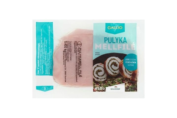 Gallio pulykamellfilé 450 g