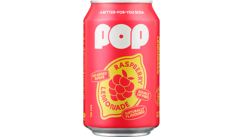 Pop Raspberry Lemonade | 0.33L