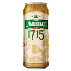 Lvivské pivo 1715 pale 4. 5% alk. tin | 0.48 l | 18+