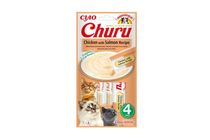 Ciao Churu Chicken with Salmon Flavour 4x14g