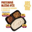 YES MĚ Proteinová mléčná rýže s kakaovým krémem a granolou | 390 g