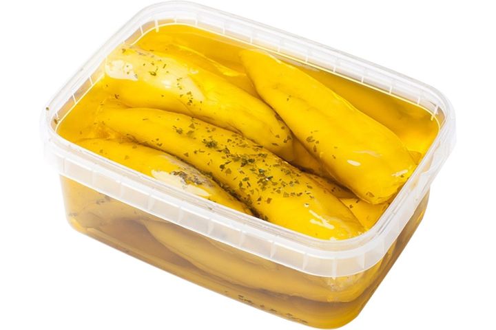 Sajttal töltött sárga paprika 350g