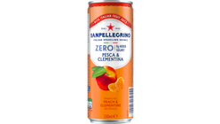 San Pellegrino Peach-Clementine Zero barack és mandarin ízű szénsavas üdítőital 330 ml