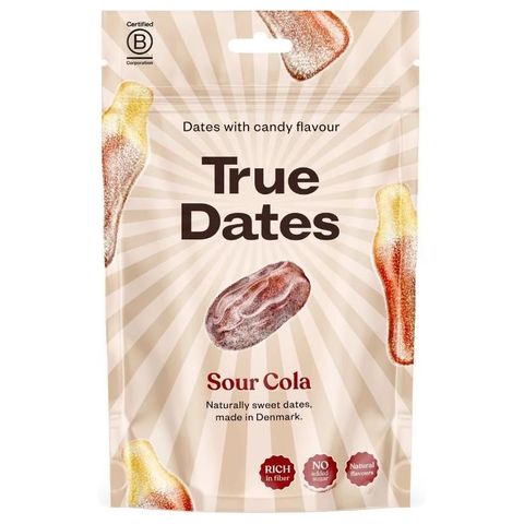 True Dates Datle s příchutí sour cola | 100 g
