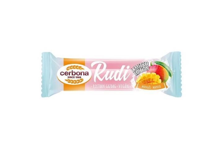 Cerbona Rudi zabrúd, mangós töltelékkel, kakaós bevonattal 30 g