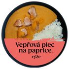 Cibule Bistro Vepřová plec na paprice, rýže | 450 g