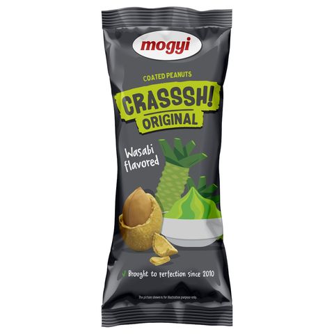 Mogyi Crasssh! wasabi arašídy v těstíčku | 60 g