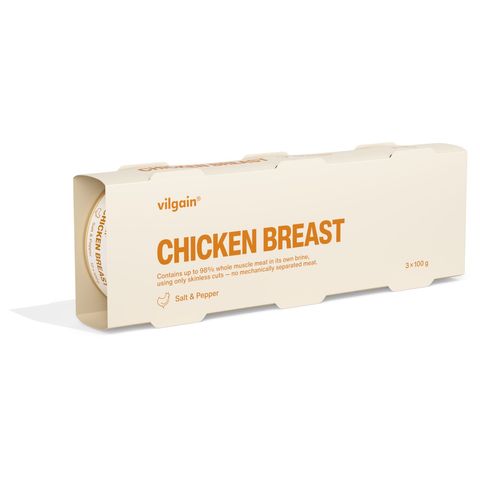 Vilgain Kuřecí prsa se solí a pepřem | 3 x 100 g
